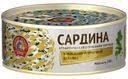Сардина Сохраним Традиции атлантическая в масляно-горчичной заливке с семенами горчицы, 240г