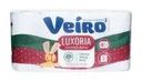 Бумага туалетная "Luxoria", Veiro, 3 слоя, 8 рулонов