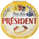 Сыр мягкий President Petit Brie с белой плесенью 60%, 125г