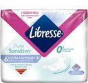 Прокладки LIBRESSE® Ультра сенситив Ночные с мягкой поверхностью, 6шт.