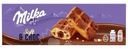 Пирожное Milka бисквитное с шоколадной начинкой и кусочками молочного шоколада, 175г