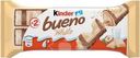 Батончик вафельный Kinder Bueno White 39г