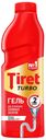 Гель для удаления засоров в канализационных трубах Tiret Turbo, 1 л