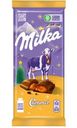 Шоколад Milka с карамельной начинкой молочный 90г