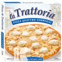 Пицца LA TRATTORIA 4 сыра 335г