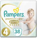Трусики Pampers Premium Care Pants 4 (9-15 кг) 38 шт