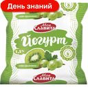 Йогурт Моя Славита, Киви-крыжовник 1,5%, 0,5 л