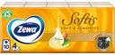 Платочки носовые Zewa Softis 4 слоя, 10 уп. × 9 шт.