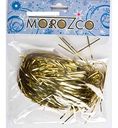 Гирлянда мишура дождик Morozco Д152002-25 Мишура дождик: золото, 200х15 м