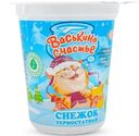 Снежок Васькино Счастье йогуртный с сахаром 2.5%, 350г