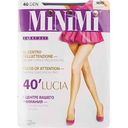 Колготки женские MiNiMi Lucia цвет: nero/чёрный, 40 den, 5-XL р-р