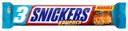 Батончик Snickers Криспер шоколадный с арахисом-карамелью-рисовыми шариками 60 г