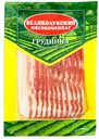 Продукт из мяса свинины кат. Б, грудинка сырокопченая охл.,  150 гр. нарезка