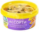 Ассорти морепродуктов Меридиан  в соусе Лимон с имбирем 180г