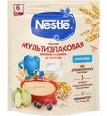 Каша молочная Nestlé мультизлаковая яблоко-черника-малина с 6 месяцев, 200г