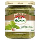 Соус Pesto Monini с базиликом и чесноком, 190 г