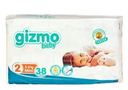 Подгузники Gizmo №2 3-6кг 38шт