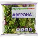 Салатная смесь Верона Дмитровские овощи Романо Фриссе Радиччио, 180 г