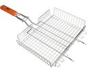 Решётка гриль хром со съёмной ручкой GRILLBOOM  57x30x25 глу