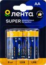 Элемент питания ЛЕНТА АА, LR6, 1,5В, алкалиновый Арт. ALR606, 6шт