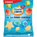 Мини-хлебцы рисовые ФрутоНяня Яблоко-персик с 12 месяцев, 30 г