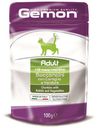 Корм для кошек Gemon Cat Pouch Adult кролик и овощи, 100 г