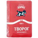 Творог МОЛОЧНЫЕ ГОРКИ 5%, 180г