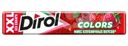 Жевательная резинка Dirol Colors XXL микс клубничных вкусов без сахара ароматизированная, 19г