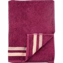 Полотенце махровое Aquarelle Исландия цвет: тёмно-бордовый, 70×140 см