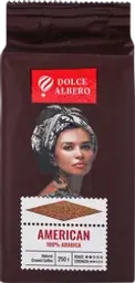 Кофе молотый DOLCE ALBERO American 100% arabica