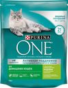 Корм сухой для взрослых кошек PURINA ONE Housecat с индейкой и цельными злаками, 750г