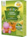 Каша безмолочная Heinz «Злаки и овощи» пшенично-кукурузная с тыквой с 5 мес, 200 гр