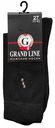 Носки мужские Grand Line М-101 цвет: черный, размер 27 (41-43)