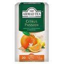 Чай AHMAD TEA травяной гибискус  с апельсином и лимоном, 20 пакетиков, 40г