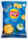 Чипсы Lays Сметана и зелень 140г
