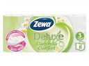 Туалетная бумага «Ромашка» Zewa Deluxe, 3 слоя 8 рулонов