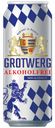 Безалкогольное пиво Grotwerg светлое фильтрованное пастеризованное 0,5 л