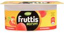 Йогурт с кусочками фруктов Fruttis, в ассортименте, Клубника, Ананас-дыня, 110 г