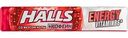 Карамель леденцовая Halls Energy со вкусом Колы с кофеином и витамином В6, 25 г