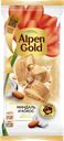 Шоколад белый ALPEN GOLD с миндалем и кокосовой стружкой, 80г