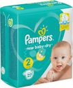 Подгузники Pampers New baby dry размер 2 4-8кг 27шт.