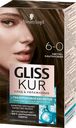 Краска Gliss Kur Уход&увлажнение для волос стойкая тон 6-0 светло-каштановый