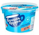 Сметана Большая кружка для питания детей дошкольного и школьного возраста 20%, 150г