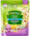 Кашка овсяная молочная Heinz Лакомая Банан-яблоко-земляника с 6 месяцев, 170 г