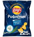 Чипсы Lay's Рифленые Сметана-Лук 225г