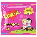 Жевательная резинка Love Is ассорти вкусов, 105г