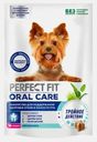 Лакомство для собак Oral care для здоровья зубов с говядиной и мятой Perfect Fit 90г