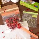 Пакеты для хранения и заморозки, BonHome, 30 шт. х 1 л, 30 шт. х 0,5 л