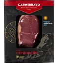 Стейк говяжий охлажденный Carnebravo Стриплойн, 250 г