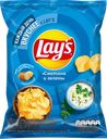 Чипсы картофельные LAY'S со вкусом сметаны и зелени, 70г